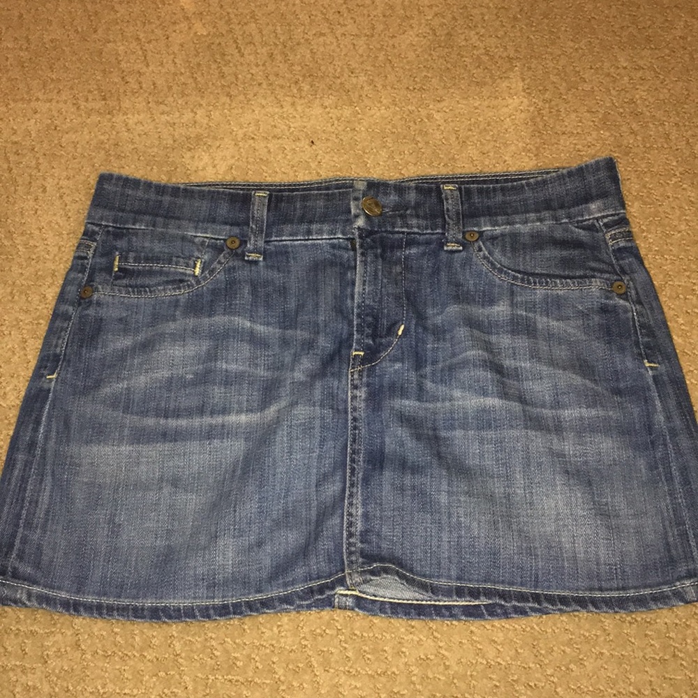 Citizens of humanity denim skirt